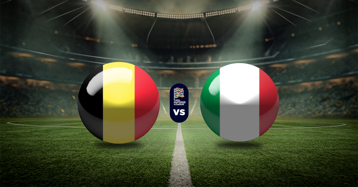 Bélgica vs Italia: Pronóstico Liga de Naciones - Apuesta recomendada