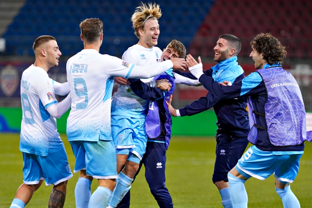 San Marino consiguió un ascenso histórico a la Liga C de la Nations League