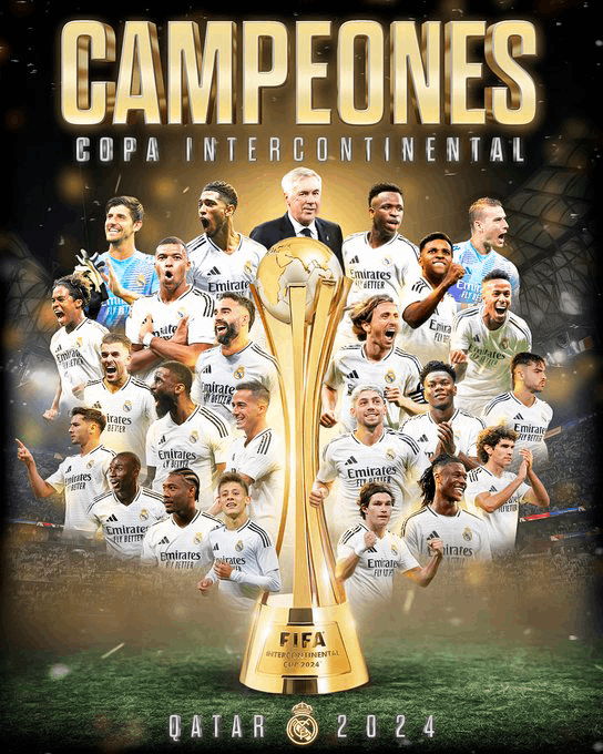 Real Madrid 4° título de la Copa Intercontinental FIFA