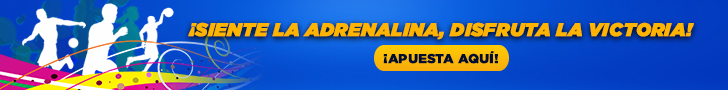 Todas las noticias deportivas a nivel mundial las encuentras en el casino online de MasterBets365 Banner Publicitario