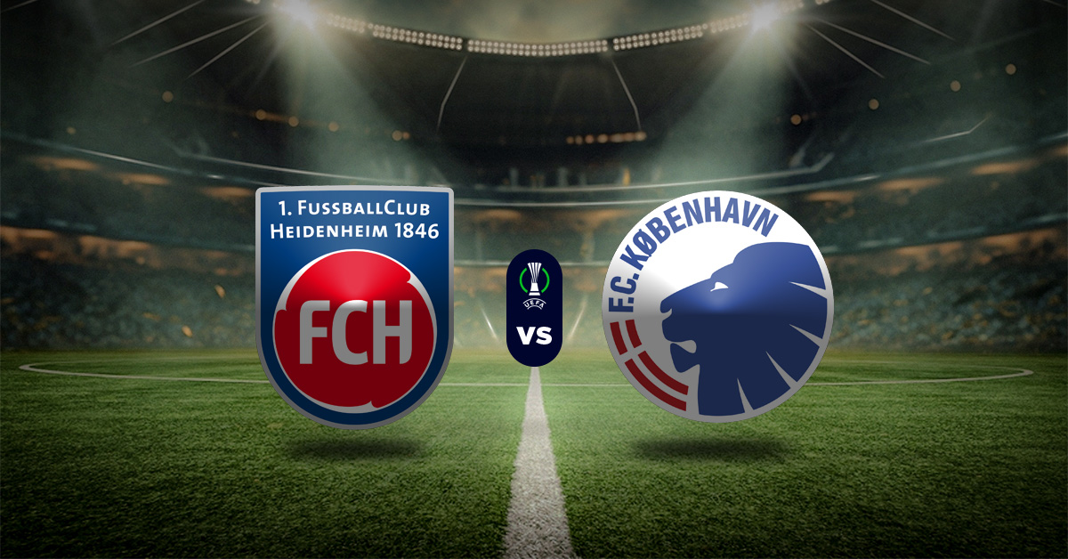 El choque de Heidenheim vs Copenhague será un verdadero partidazo, en la vuelta de playoffs a octavos de final de la Conference League.