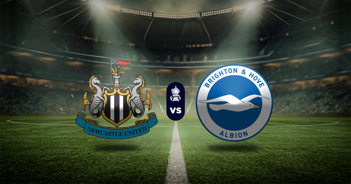 Pronóstico FA Cup HOY: Newcastle vs Brighton - Apuesta recomendada
