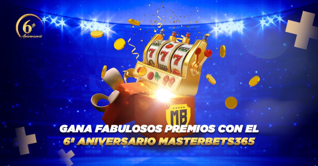 GANA 100 Giros Gratis Casino online free spins- Aniversario MasterBets365 casa de apuesta online