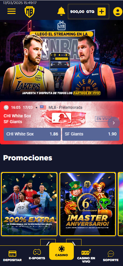Guatemala MasterBets365 casino online y apuestas deportivas