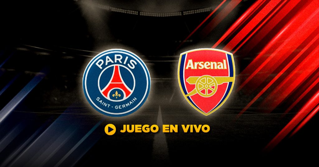 PSG vs Arsenal EN VIVO Partido de Vuelta Semifinales Champions League MasterBets365