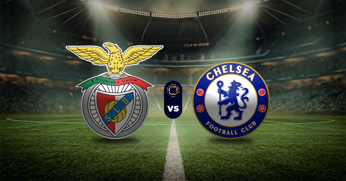 El segundo choque de estos octavos de final del Mundial de Clubes será el de Benfica vs Chelsea, este sábado 28 de junio.