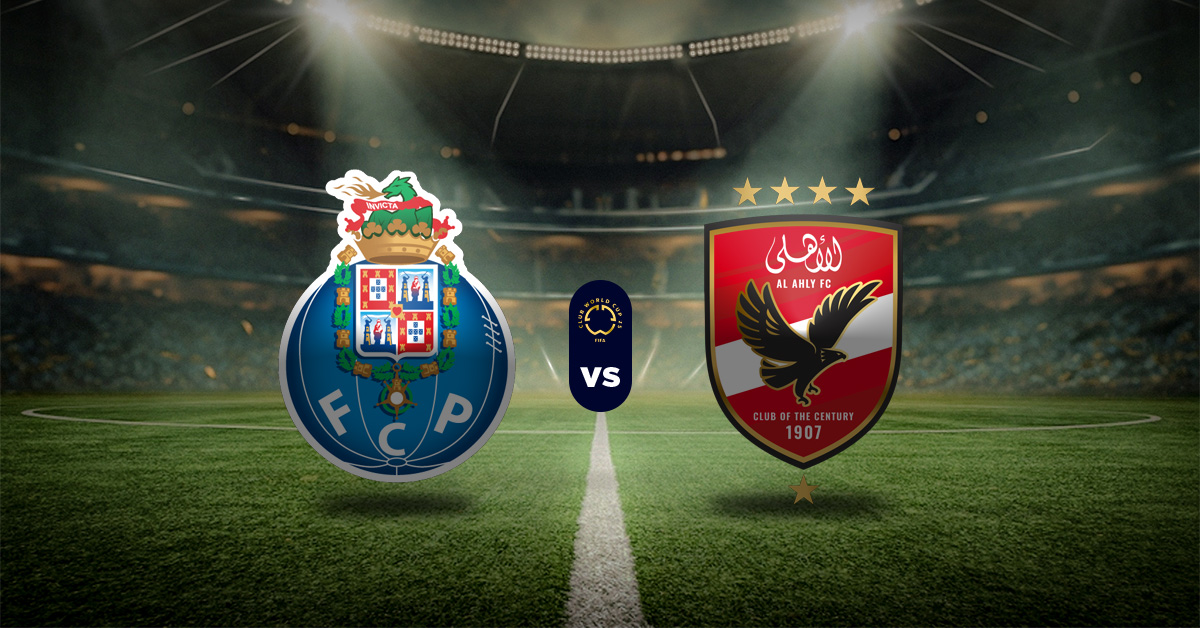 La tercera fecha del Grupo A en el Mundial de Clubes se jugará este 23 de junio y uno de los duelos será el de Porto vs Al Ahly.