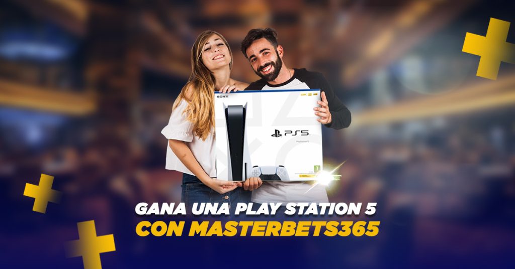 Concursa y GANA un PlayStation 5 Promoción Casino Online MasterBets365
