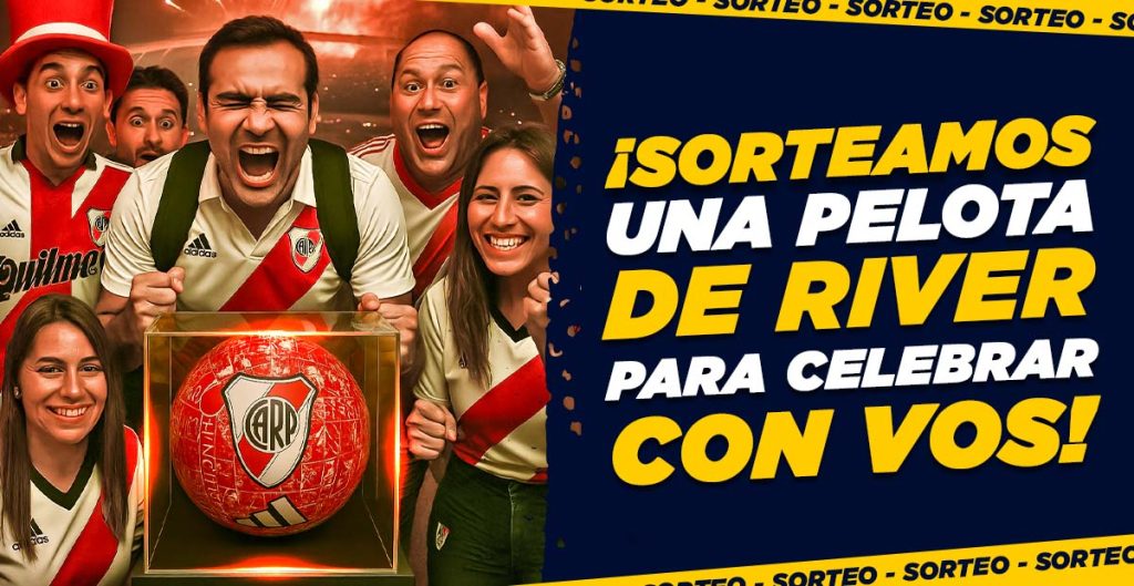 Día del Hincha del River Plate Gana una balón exclusivo del River en MasterBets365 Argentina