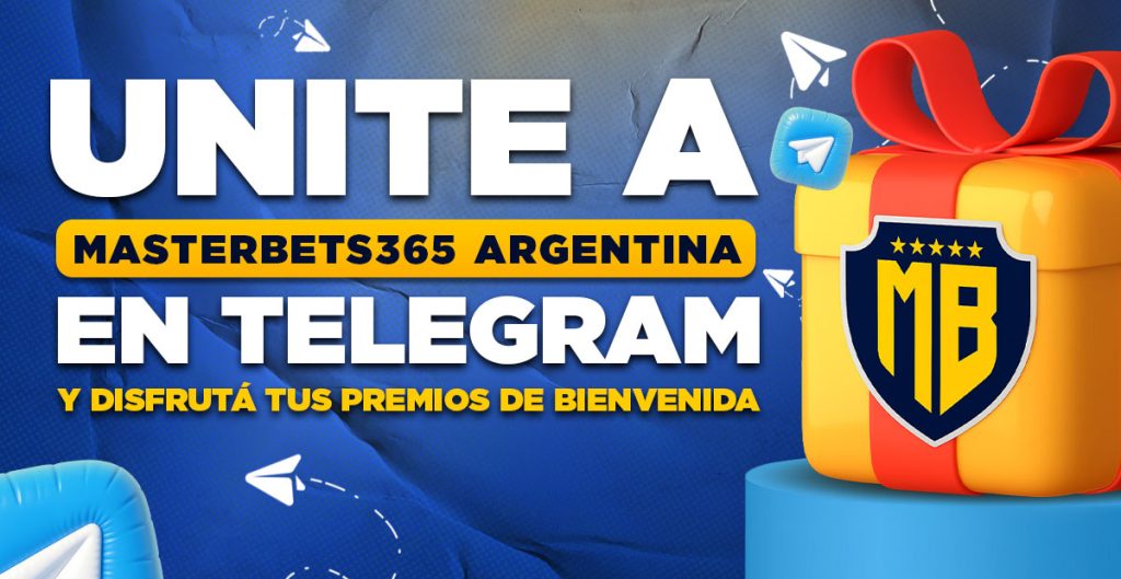 Únete a Telegram y Gana FreeBet o Giros Gratis con MasterBets365 Argentina