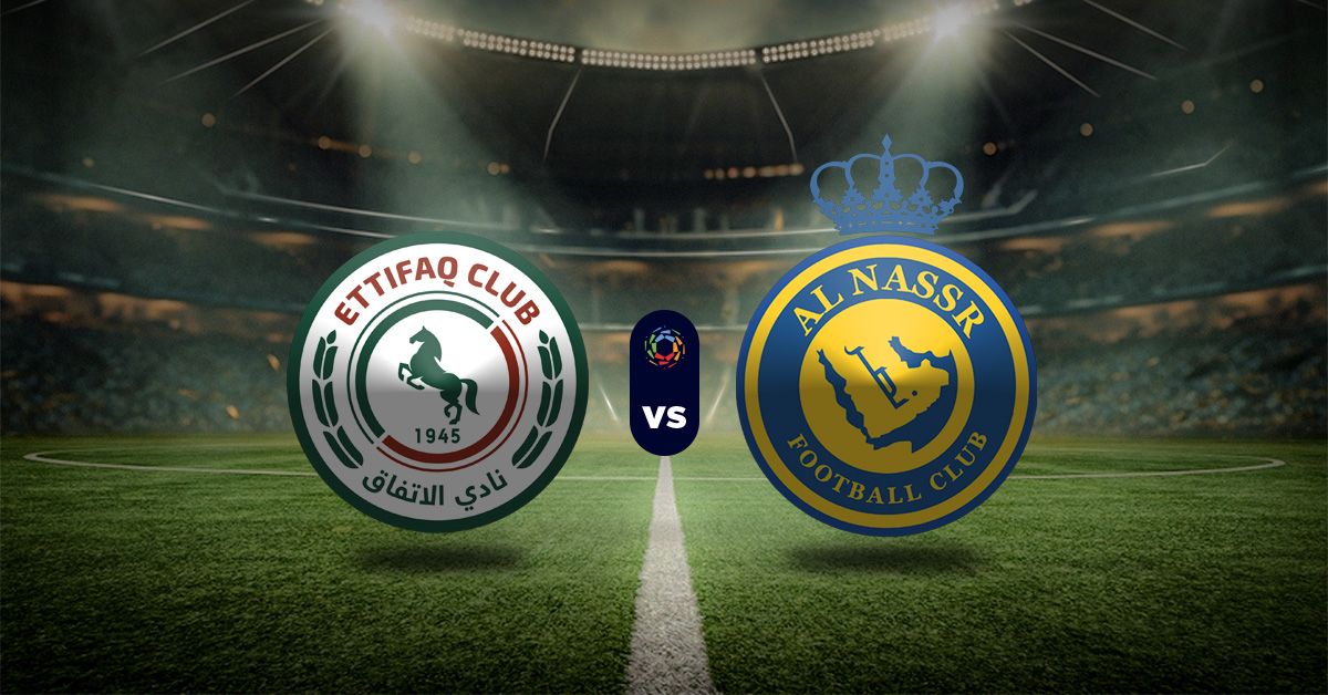 Otro de los choques de este martes 30 de diciembre, en la jornada 12 de la Liga Profesional Saudí, será el Al-Ettifaq vs Al-Nassr.