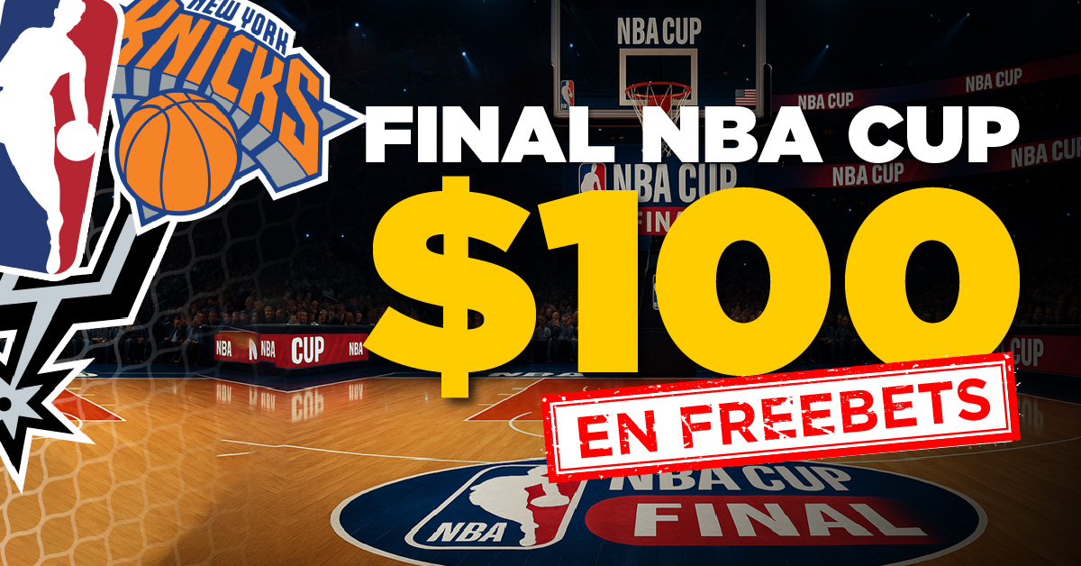 Final NBA CUP Gana $100 en FreeBets con MasterBets365 Venezuela promocion y bonos de casino online