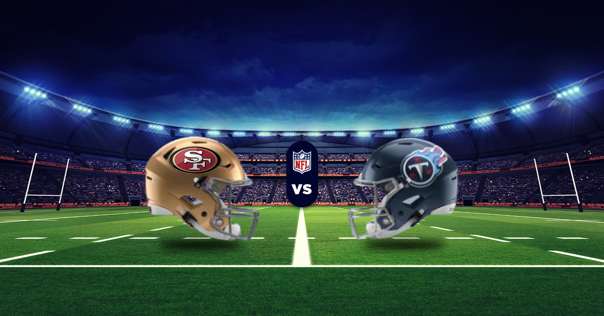 Pronósticos de nfl para hoy gratis: 49ers vs Titans - datos de nfl en vivo