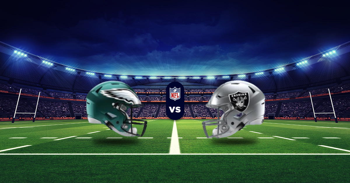 Pronóstico NFL: Eagles vs Raiders - datos nfl hoy