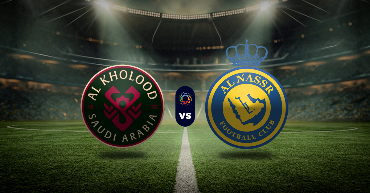 El último encuentro de esta jornada 19 de la Liga Profesional Saudí será el de Al-Kholood vs Al-Nassr, este viernes 30 de enero.
