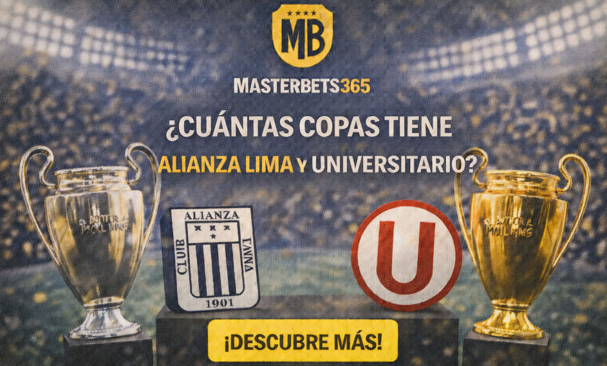 Cuántas copas tiene ALianza Lima y Universitario