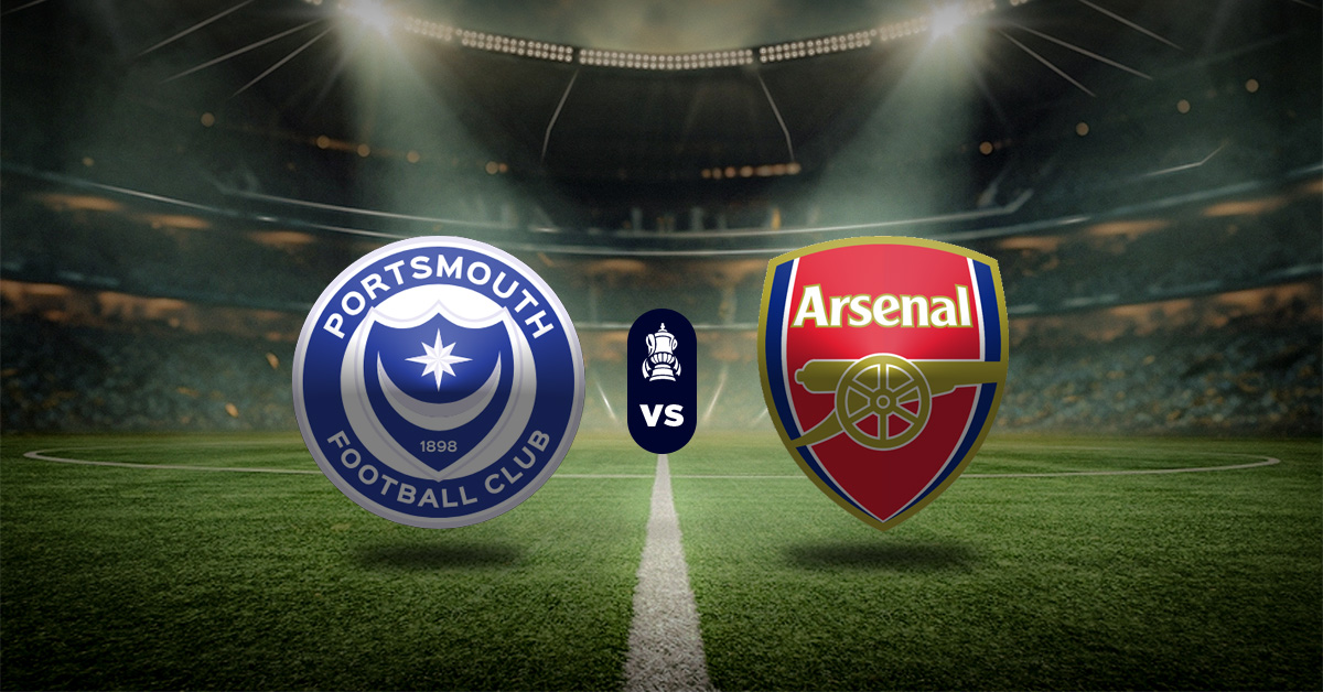 Otro de los juegos de este domingo 11 de enero será el de Portsmouth vs Arsenal, en la tercera ronda de la FA Cup.