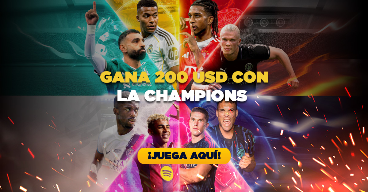 Pronostica en la Champions League y gana 200 dolares con MasterBets365 Casino y apuestas deportivas en linea