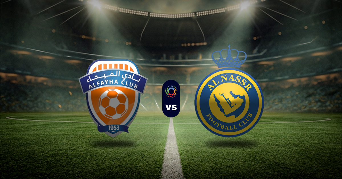 Otro choque de este sábado 28 de febrero lo protagonizarán Al Fayha vs Al-Nassr, en la jornada 24 de la Liga Profesional Saudí.