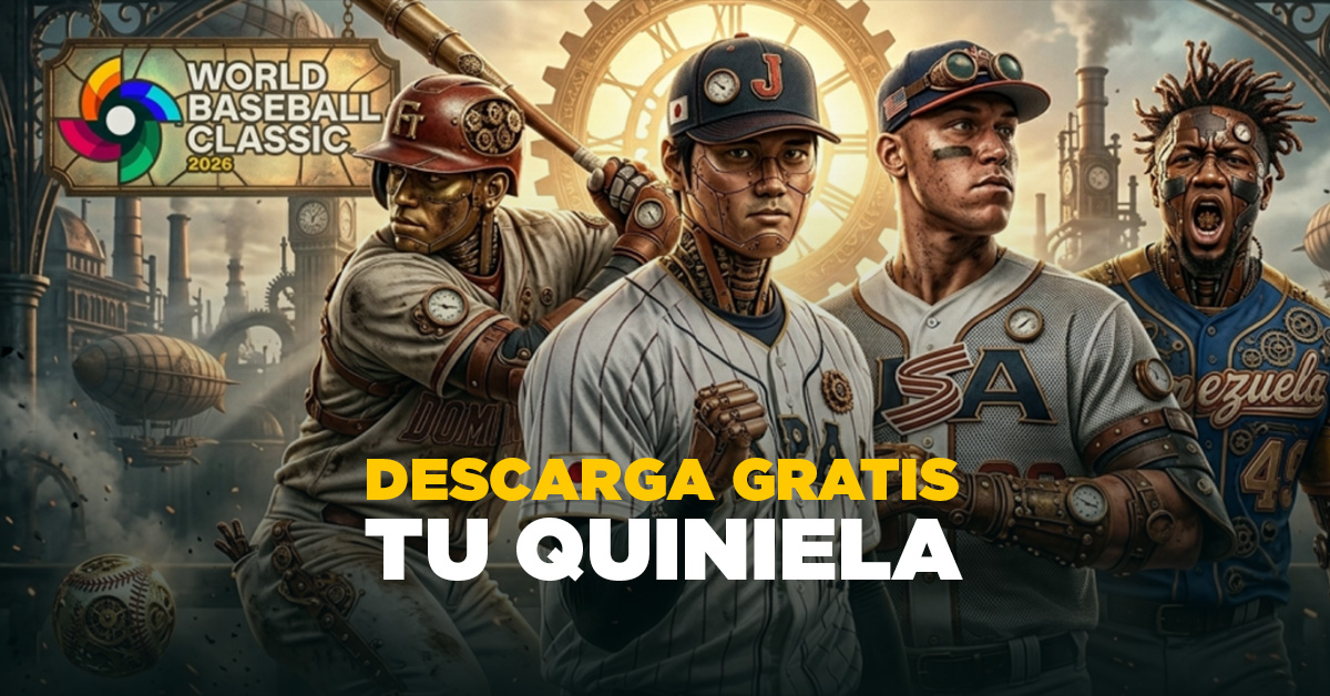 Quiniela Clasico Mundial de Beisbol 2026 Descargala Gratis en MasterBets365