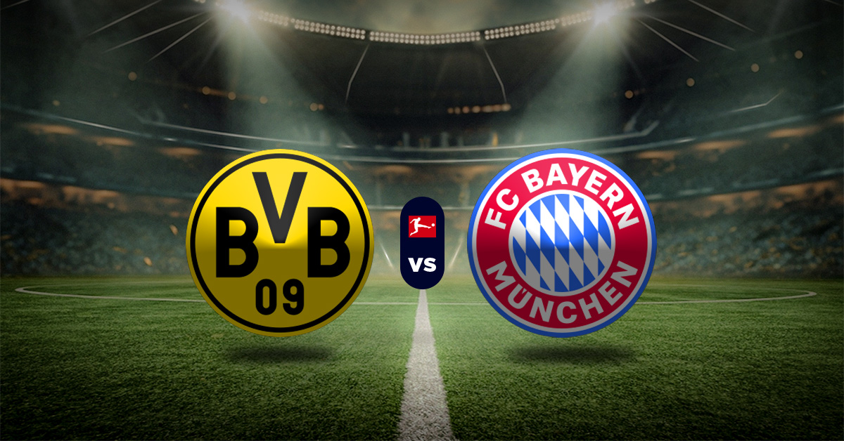 Pronóstico Borussia Dortmund vs Bayern Múnich - resultados bundesliga hoy