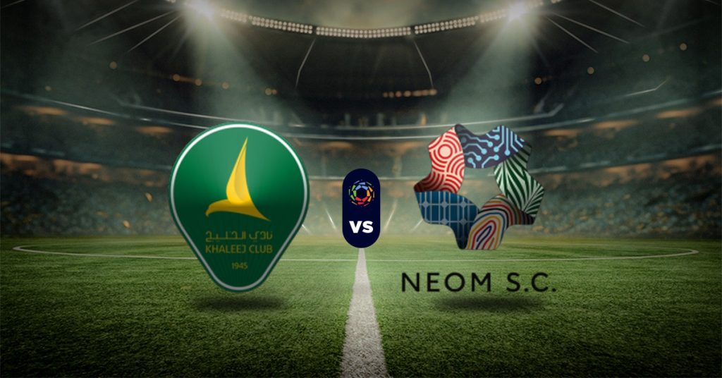 Pronóstico Al Khaleej vs Neom SC - tabla de posiciones de la liga árabe