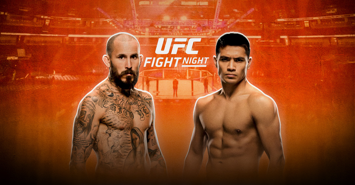 Pronóstico UFC: Marlon Vera vs David Martínez - Apuestas deportivas ufc hoy en vivo