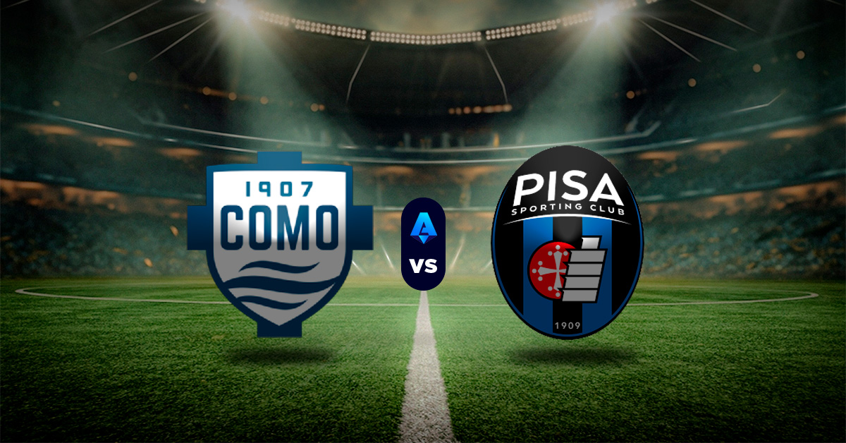 El primer duelo del domingo 22 de marzo será el de Como 1907 vs Pisa, que se disputará en la jornada 30 de la Serie A.
