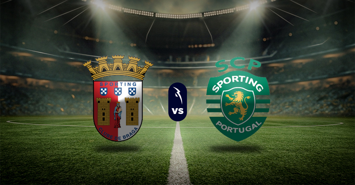 Otro de los choques de este sábado 7 de marzo será el Sporting Braga vs Sporting Lisboa, en la jornada 25 de la Primeira Liga.