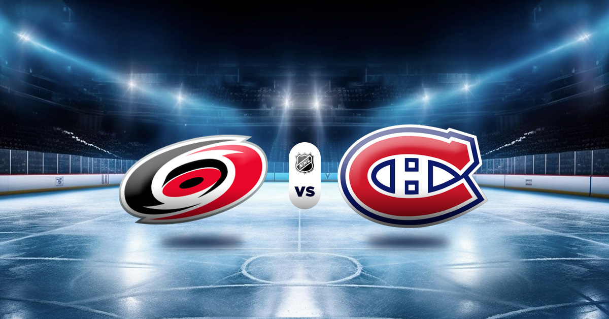 Pronóstico Hurricanes vs Canadiens - resultados nhl de hoy