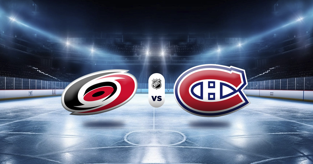 Pronóstico Hurricanes vs Canadiens - resultados nhl de hoy