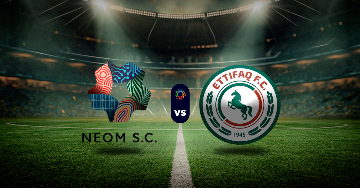 Otro gran duelo de esta jornada 34 de la Liga Profesional Saudí será Neom SC vs Al-Ettifaq, este jueves 21 de mayo.