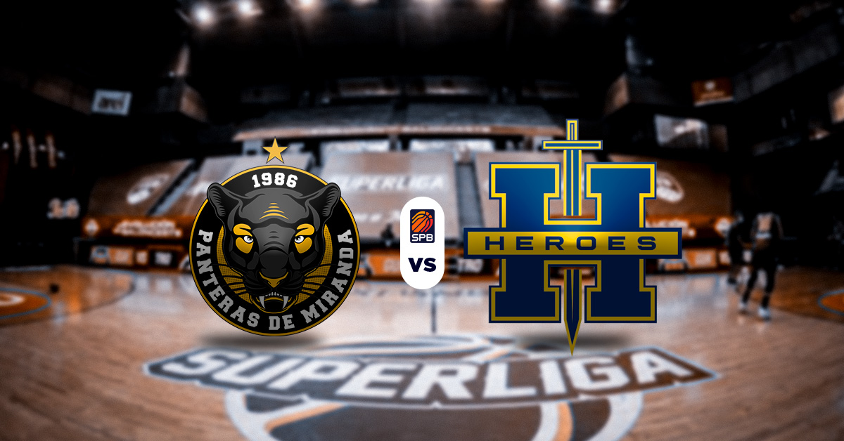 Otro partidazo de este lunes 4 de mayo, en la nueva jornada de la SPB, lo protagonizarán Panteras vs Héroes.