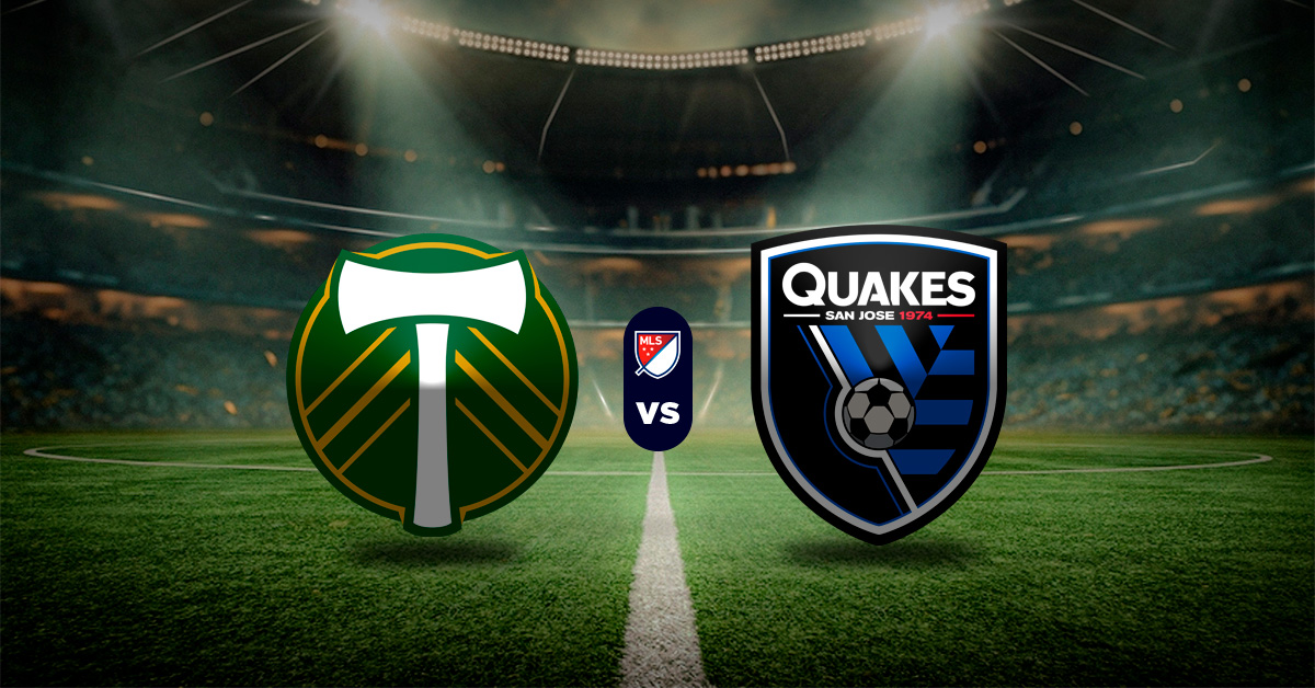 El penúltimo duelo del sábado 23 de mayo será el de Portland Timbers vs San Jose Earthquakes, en la jornada 15 de la MLS.