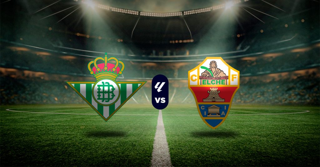 El segundo choque de esta jornada 36 de LaLiga será el de Real Betis vs Elche, en la jornada 36 de LaLiga, este martes 12 de mayo.