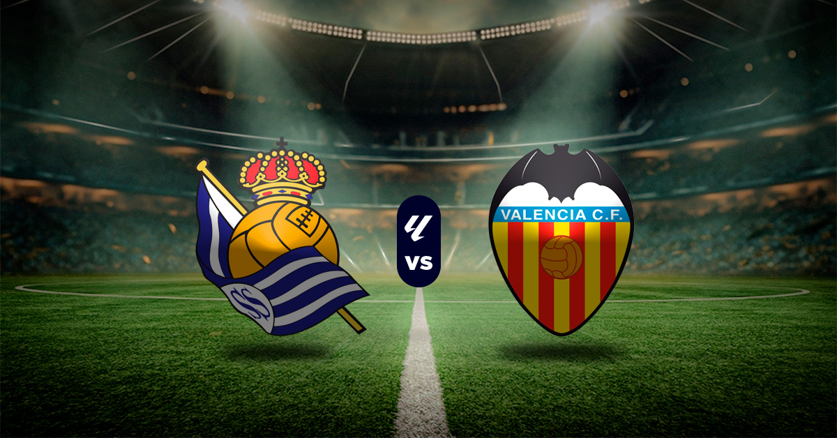 Otro de los choques de LaLiga en esta jornada 37 será el de Real Sociedad vs Valencia, este domingo 17 de mayo.