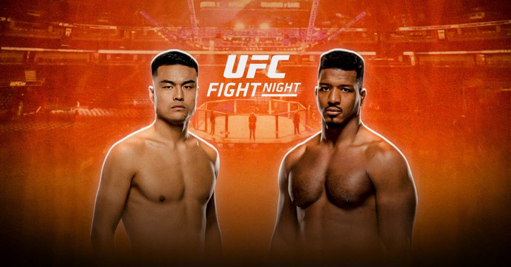 El evento coprincipal de este sábado 30 de mayo será el de Zhang Mingyang vs Alonzo Menifield, en la jornada de la UFC.