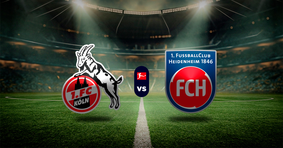 Pronóstico Colonia vs Heidenheim | resultados de la bundesliga 2