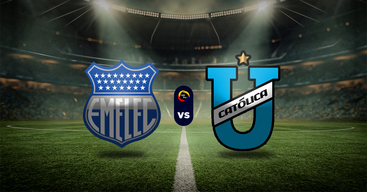 Pronóstico Emelec vs U. Católica - Apuestas serie a ecuador
