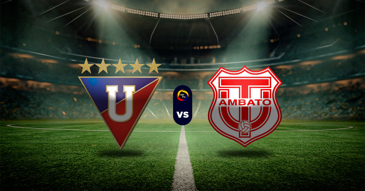 Pronóstico LDU Quito vs Técnico Universitario - Datos campeonato ecuatoriano