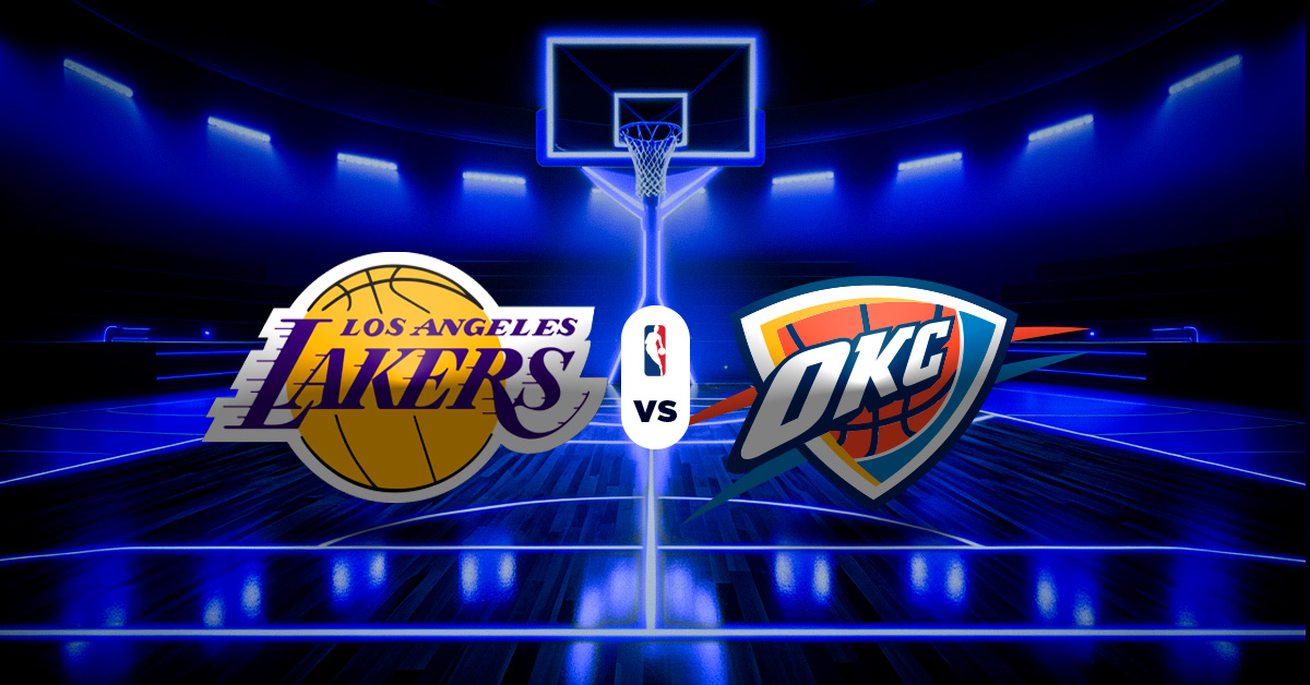 Pronóstico Lakers vs Thunder | Datos playoff de la nba