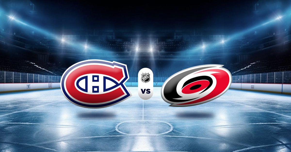 Pronóstico Canadiens vs Hurricanes | NHL