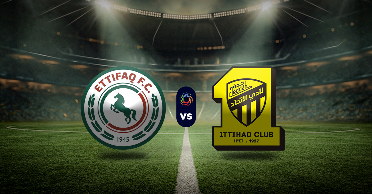 Pronóstico Al-Ettifaq vs Al-Ittihad FC - Datos Liga Profesional Saudí