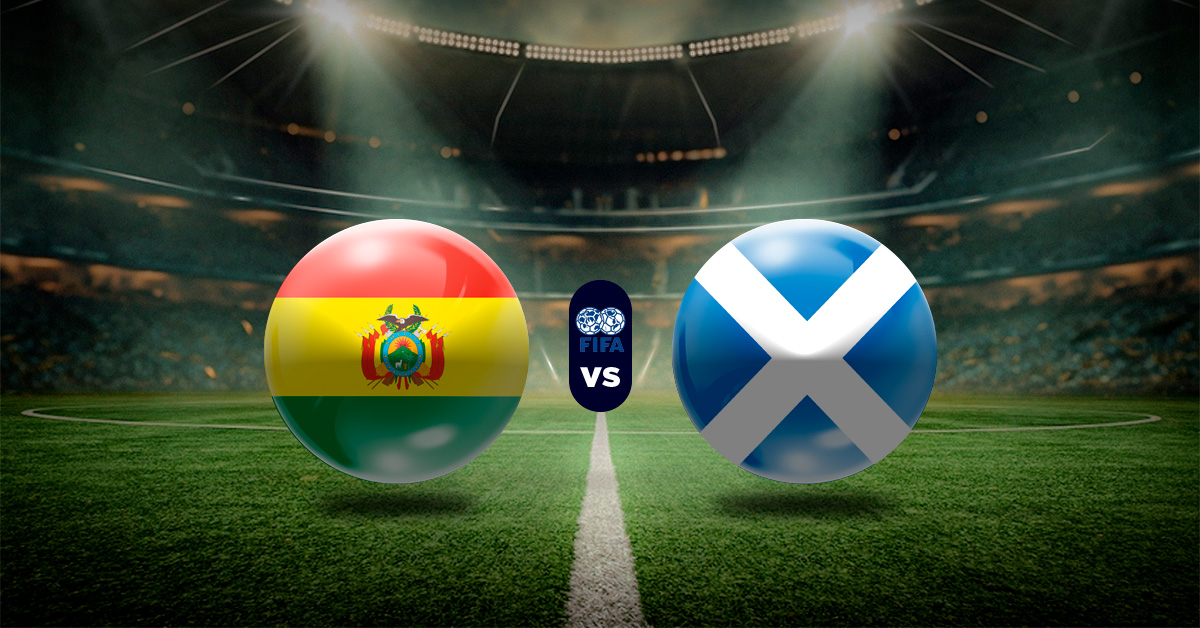 Pronóstico Bolivia vs Escocia – Resultados Amistosos internacionales hoy