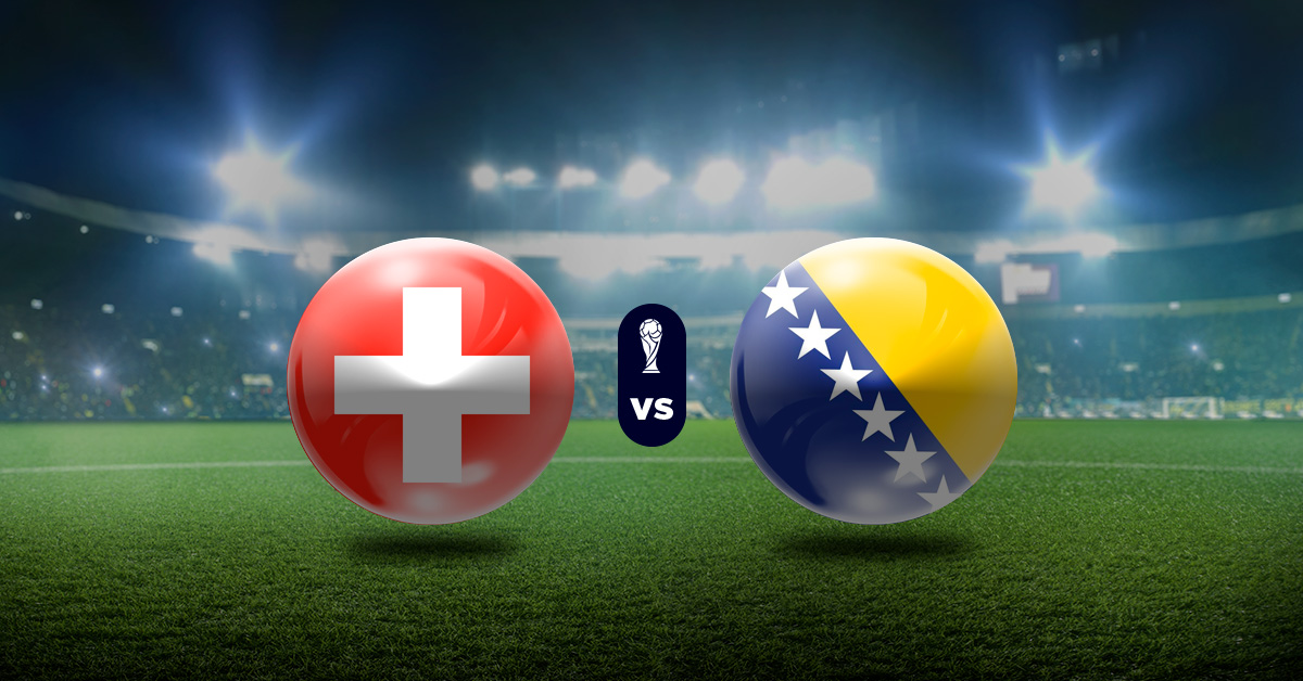 Pronóstico Suiza vs Bosnia y Herzegovina – Campeonato Internacional de Fútbol 2026