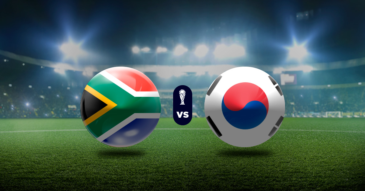 Pronóstico Sudáfrica vs Corea del Sur – Campeonato Internacional de Fútbol 2026