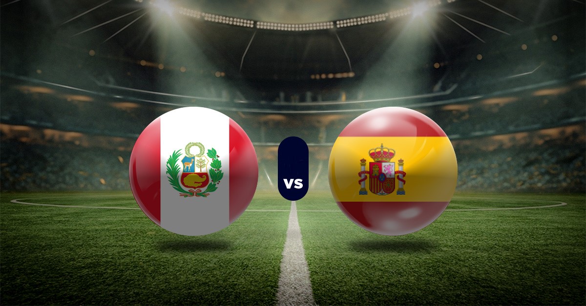 Pronóstico Perú vs España – partidos amistosos de hoy en vivo