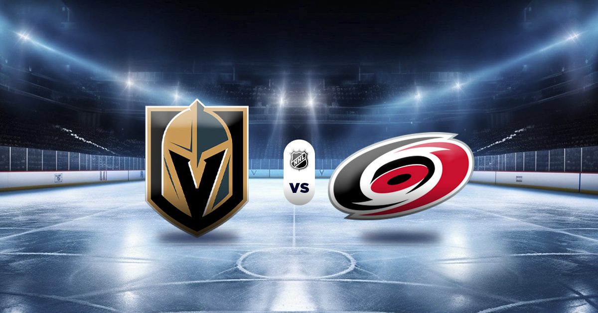 Pronóstico Golden Knights vs Hurricanes - NHL