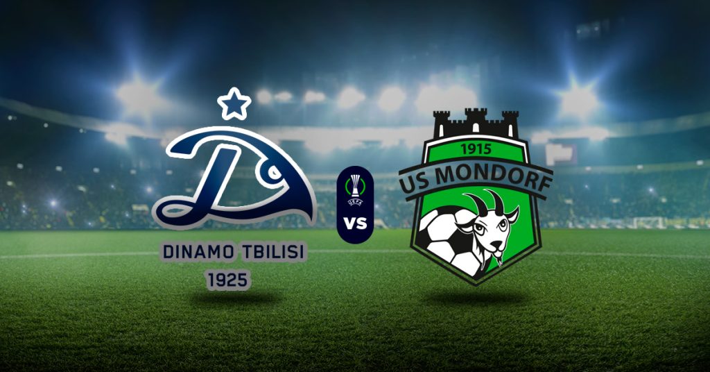 Otro partidazo del jueves 16 de julio será FC Dinamo Tbilisi vs US Mondorf, en la primera ronda de clasificación a Conference League.
