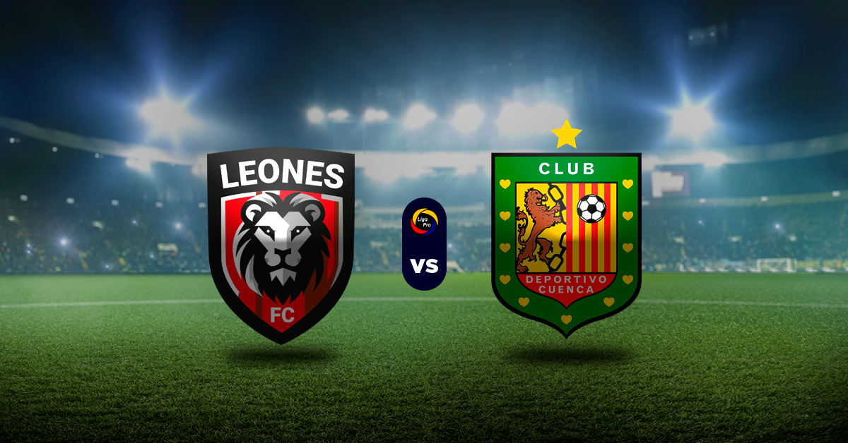 Otro de los choques de este miércoles 15 de julio será el de Leones del Norte vs Deportivo Cuenca, en la jornada 19 de LigaPro.